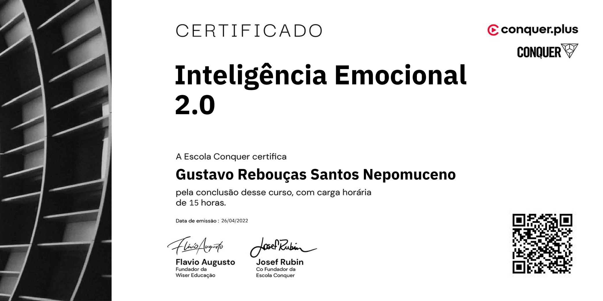 Certificado de Inteligência Emocional 2.0